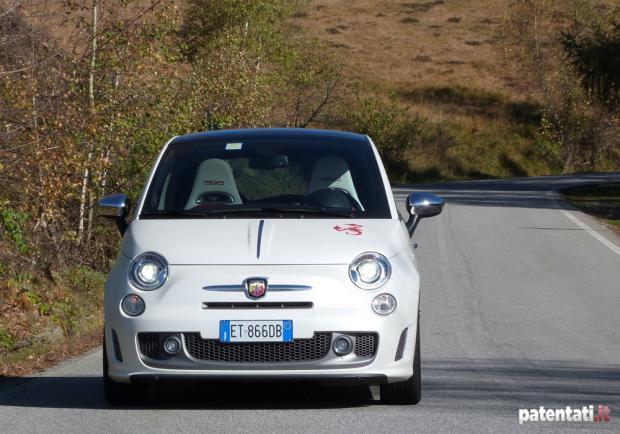 Prova Abarth 595 50° Anniversario anteriore