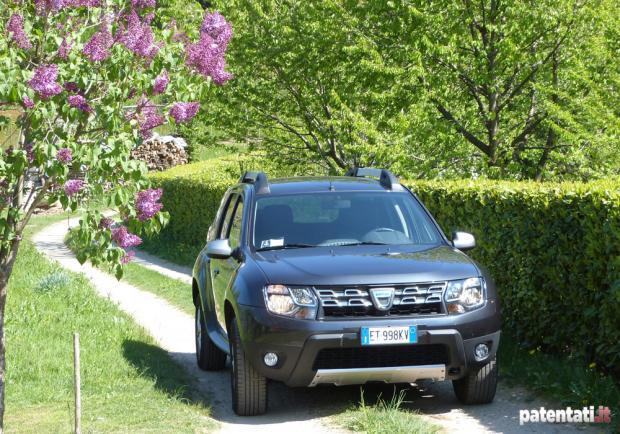 Prova Dacia Duster 1.5 dCi 110 CV 4X2 anteriore