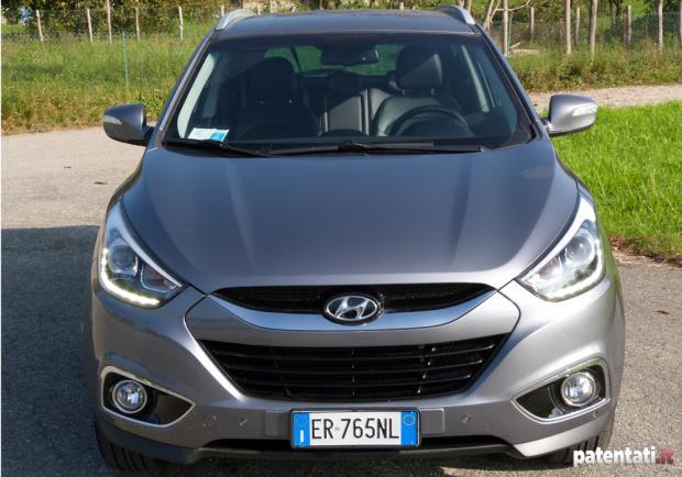 Prova Hyundai ix35 1.7 CRDi anteriore