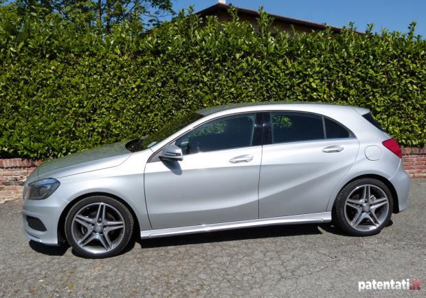 Prova Mercedes A 160 CDI profilo