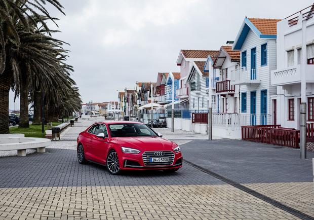 Prova nuova Audi S5 Coupé anteriore