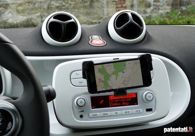 Prova Smart Forfour 70 Twinamic console centrale