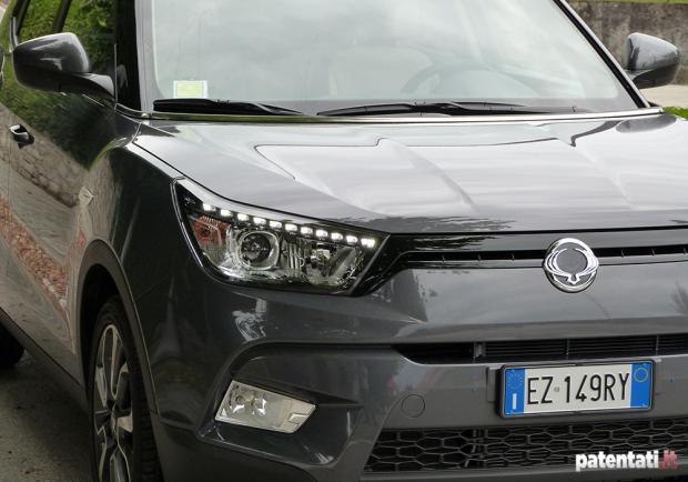 Prova Ssangyong Tivoli 1.6 128 CV frontale