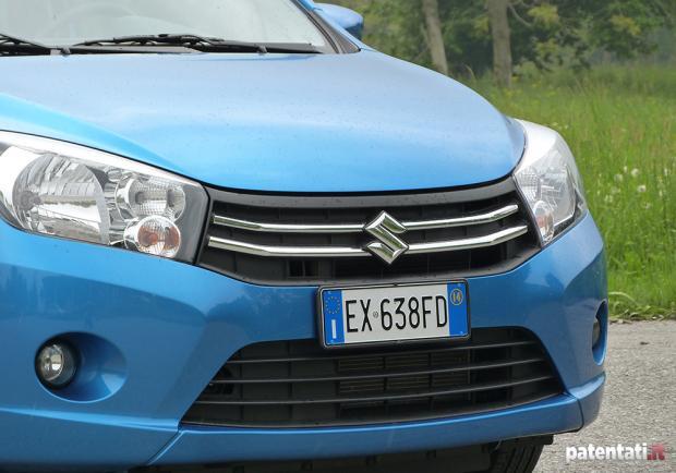 Prova Suzuki Celerio dettaglio frontale