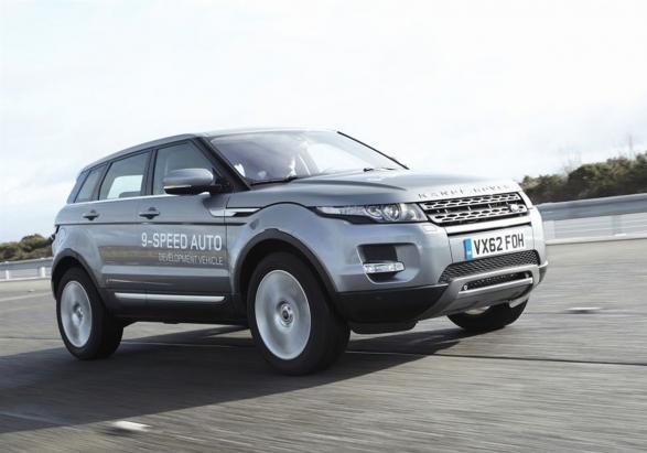 Range Rover Evoque con cambio automatico ZF a 9 rapporti