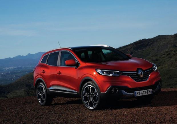 Renault Kadjar tre quarti anteriore