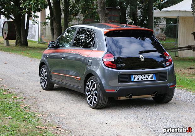 Renault Twingo GT tre quarti posteriore