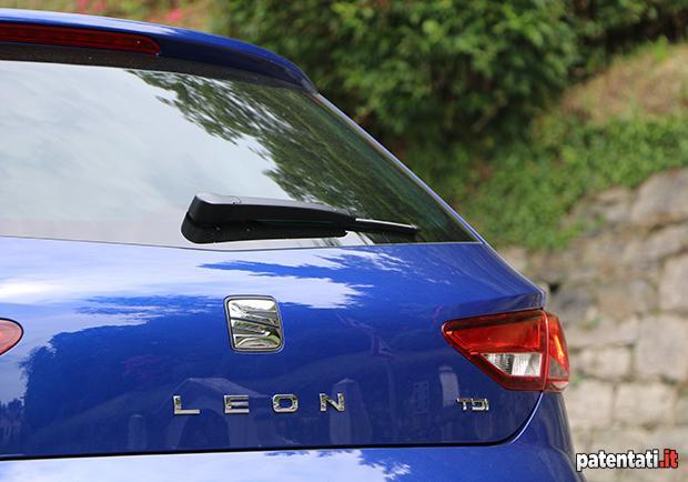 Seat Leon 1.6 TDI 115 CV DSG Style sezione posteriore