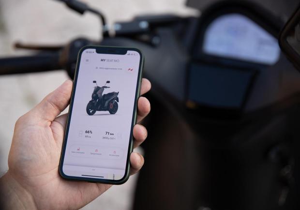 Seat MÓ eScooter 125 app smartphone