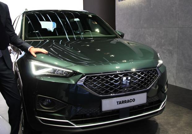 Seat Tarraco Salone di Parigi 2018 anteriore