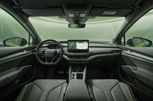 Skoda Enyaq RS - cockpit