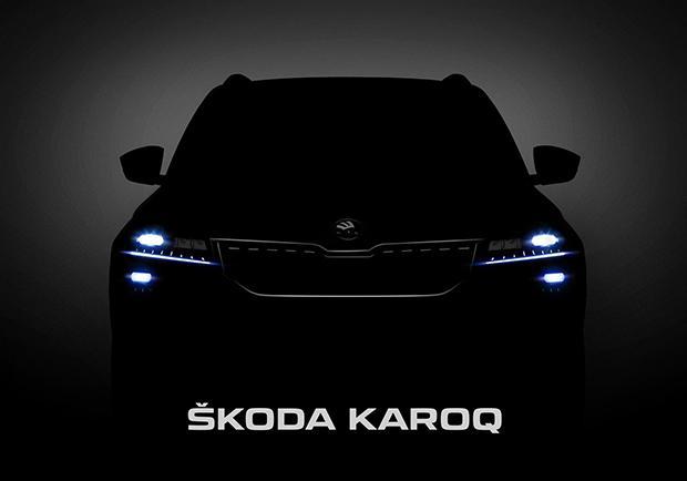 Skoda Karoq teaser