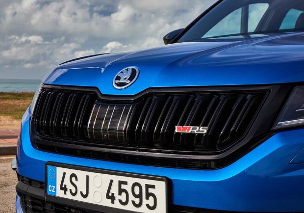 Skoda Kodiaq RS mascherina anteriore