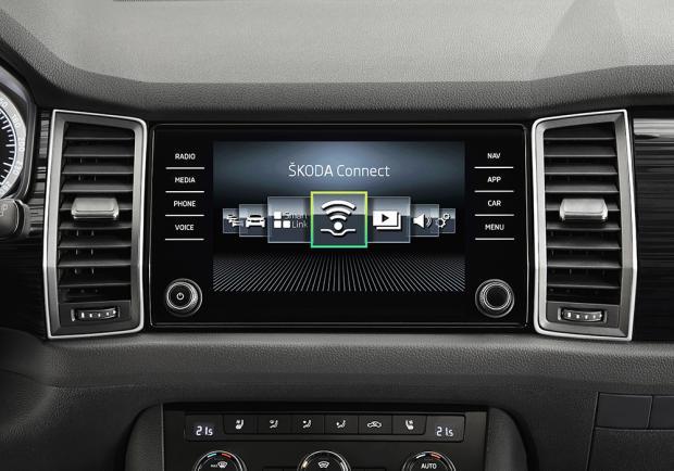 Skoda Kodiaq schermo touch