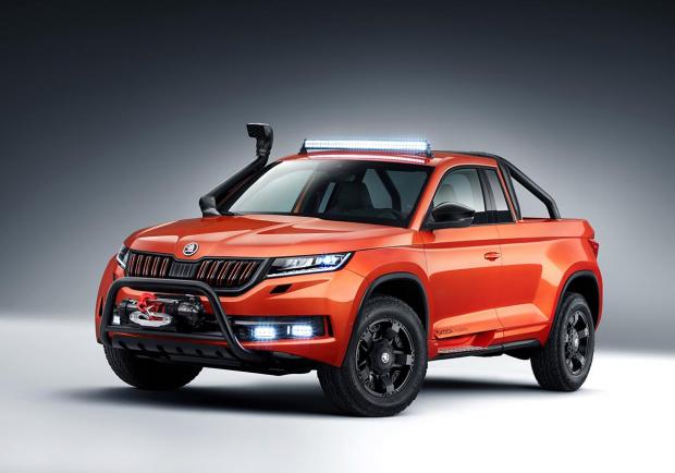 Skoda Mountiaq, la Kodiaq diventa pick-up 03