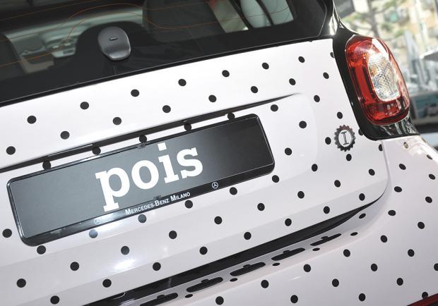 Smart Fortwo Pois dettaglio livrea