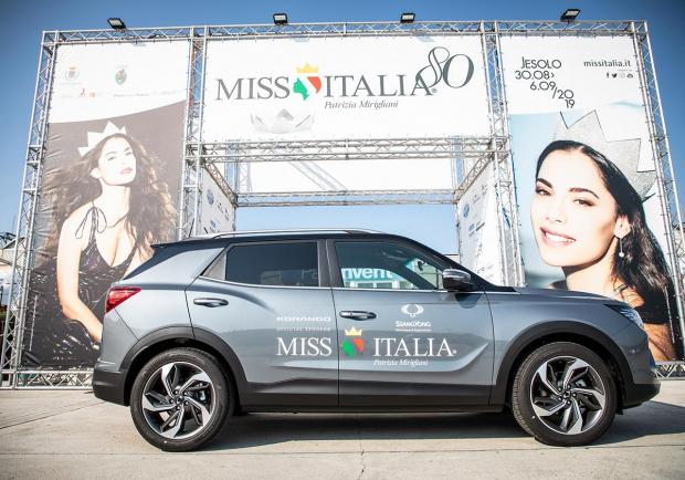 SsangYong, Korando e Tivoli le auto di Miss Italia 01