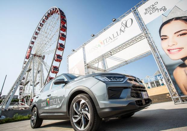 SsangYong, Korando e Tivoli le auto di Miss Italia 02