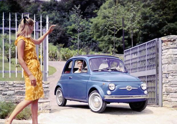 Storia Fiat 500 F anteriore