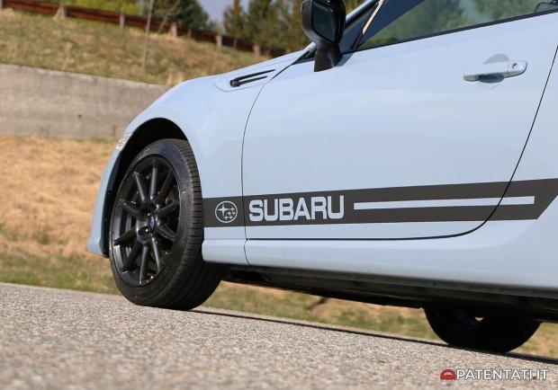 Subaru BRZ Gunma Edition stickers