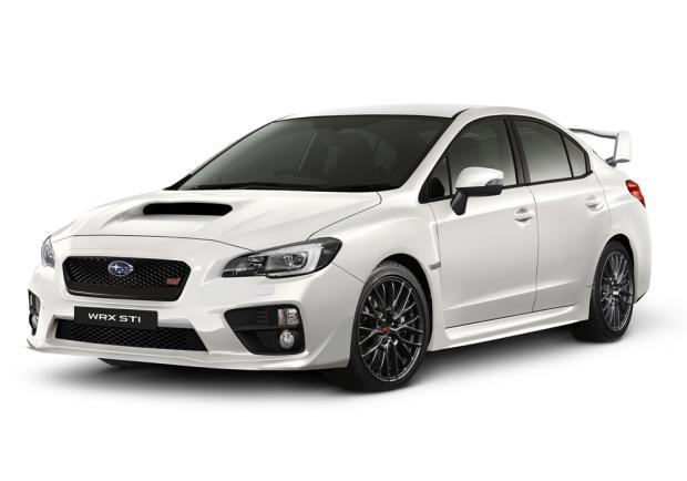 Subaru WRX STI Crystal White Pearl