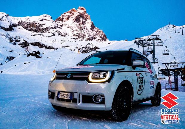 Suzuki, torna a Bardonecchia il 4x4 Hybrid Vertical Winter Tour 01