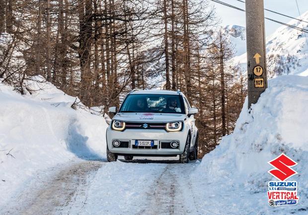 Suzuki, torna a Bardonecchia il 4x4 Hybrid Vertical Winter Tour 02