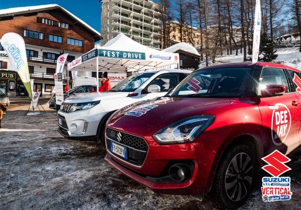 Suzuki, torna a Bardonecchia il 4x4 Hybrid Vertical Winter Tour 03