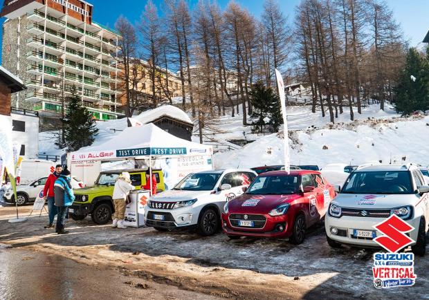 Suzuki, torna a Bardonecchia il 4x4 Hybrid Vertical Winter Tour 06