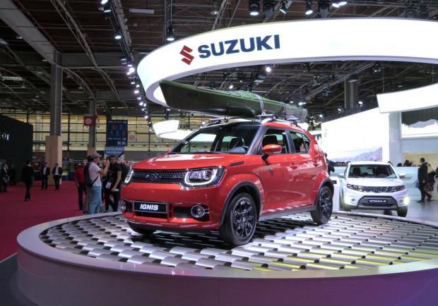 Suzuki al Salone di Parigi 2016 intervista sulla Ignis a Mirko Dall?Agnola