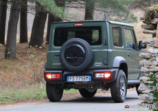 Suzuki Jimny 1.5 Top AllGrip 4WD test drive su strada