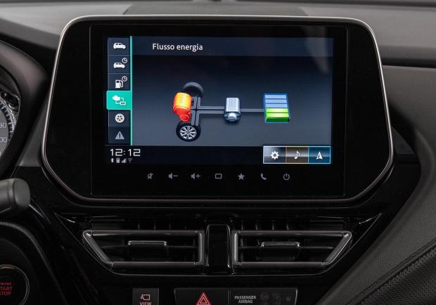 Suzuki S-Cross Boosterjet Hybrid 4WD schermo infotainment
