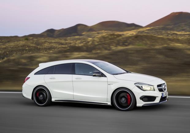 Test drive CLA Shooting Brake 45 AMG