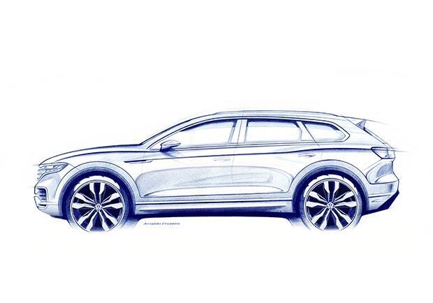 Volkswagen, in arrivo la nuova Touareg 01
