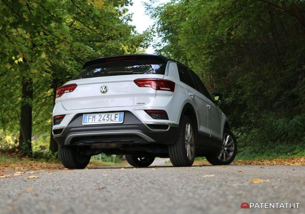 Volkswagen T-Roc TDI 150 CV 4Motion DSG posteriore