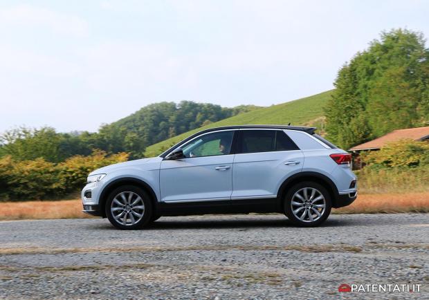 Volkswagen T-Roc TDI 150 CV 4Motion DSG profilo