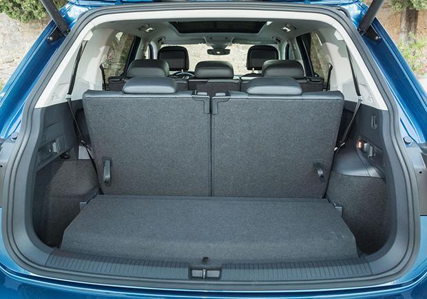 Volkswagen Tiguan Allspace 7 posti bagagliaio