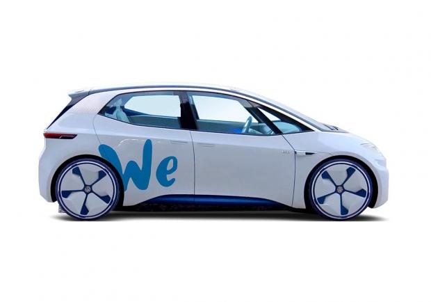 Volkswagen We, il car sharing elettrico di Volkswagen