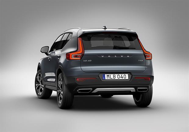 Volvo XC40 3 cilindri posteriore