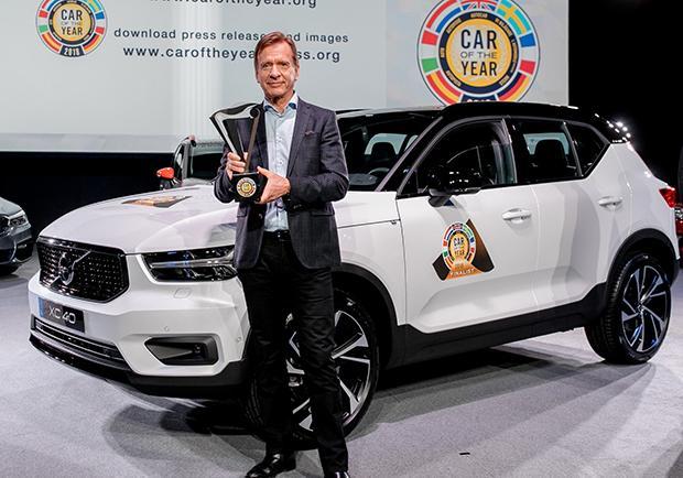 Volvo XC40 è l'auto del 2018 01