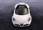 Alfa Romeo 4C Spider anteriore