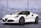 Alfa Romeo 4C Spider tre quarti anteriore