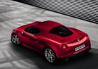 Alfa Romeo 4C tre quarti posteriore lato sinistro