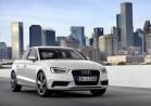 Audi A3 berlina tre quarti anteriore lato destro