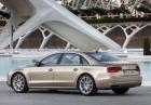 Audi A8 4.0 TFSI profilo sinistro