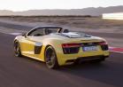 Audi R8 Spyder V10 tre quarti posteriore