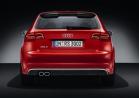 Audi RS3 rossa posteriore