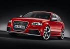 Audi RS3 Sportback rossa tre quarti