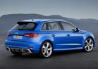 Audi RS3 Sportback tre qaurti posteriore