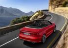 Audi S3 Cabriolet tre quarti posteriore